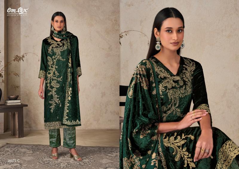 Omtex ritha crush vol 43 wholesale dress material in dadar